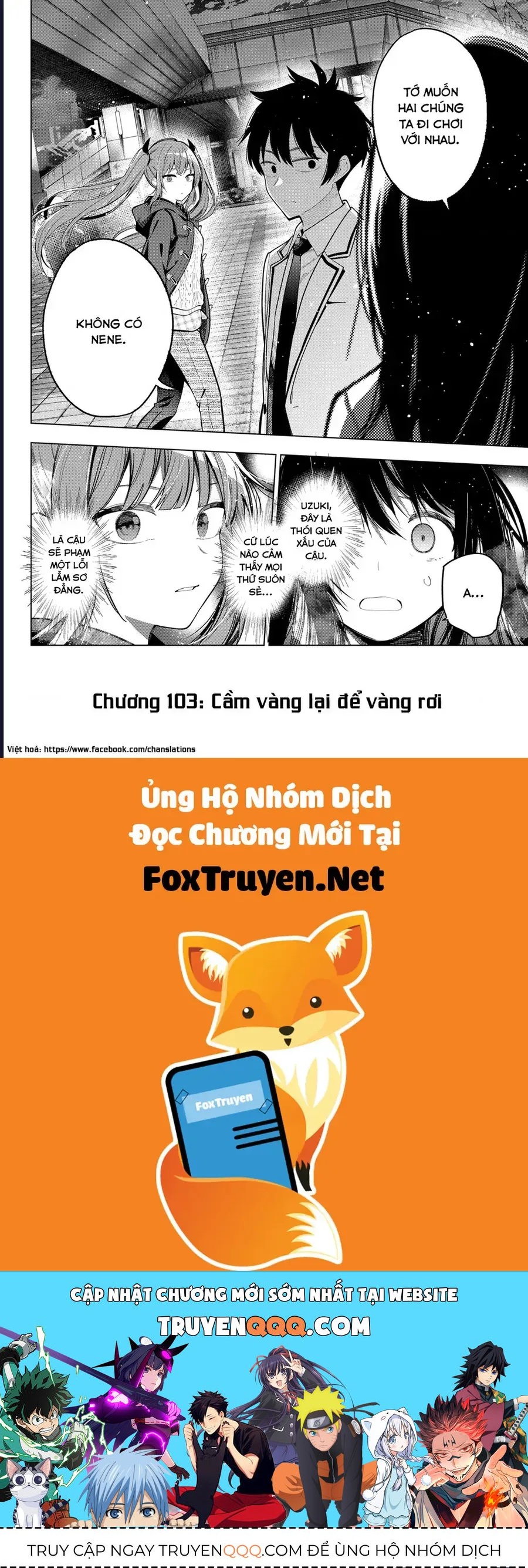 Mayonaka Heart Tune Chap 103 - Next Chap 102