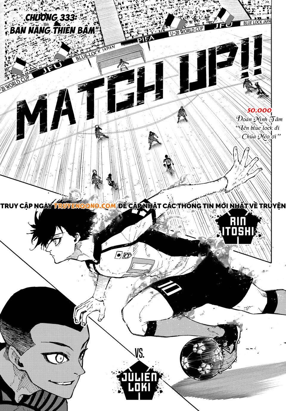 Blue Lock Chap 333 - Next Chap 332