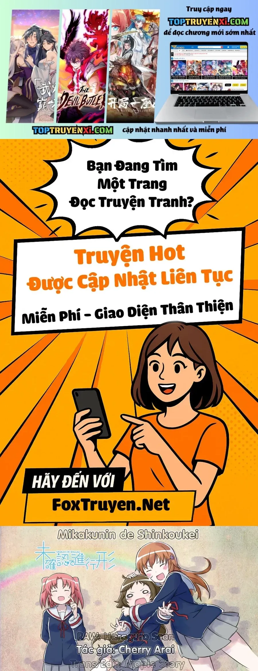 Mikakunin de Shinkoukei Chap 128 - Next Chap 127