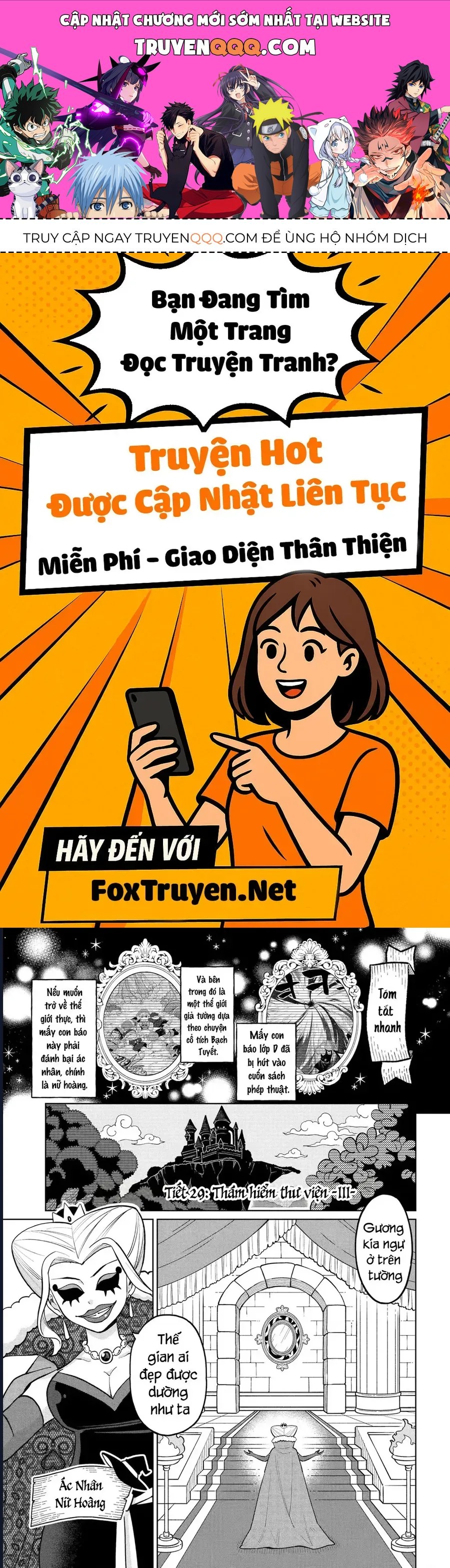 Thầy Ơi! Bọn Em Sẽ Hủy Diệt Thế Giới Chap 29 - Next Chap 28