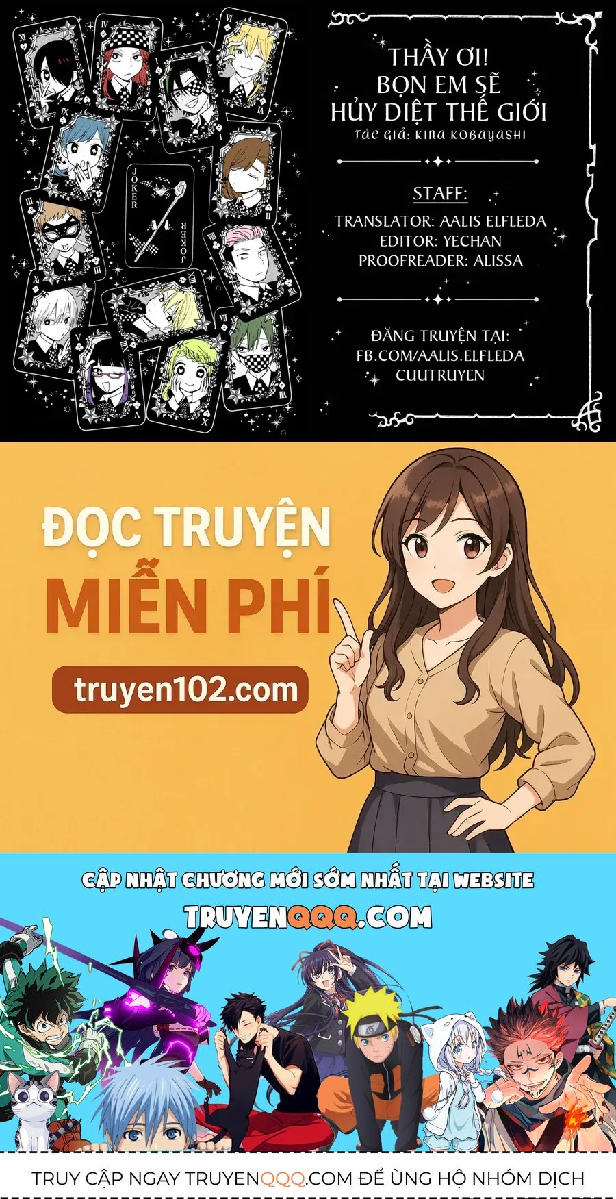 Thầy Ơi! Bọn Em Sẽ Hủy Diệt Thế Giới Chap 30 - Next Chap 29