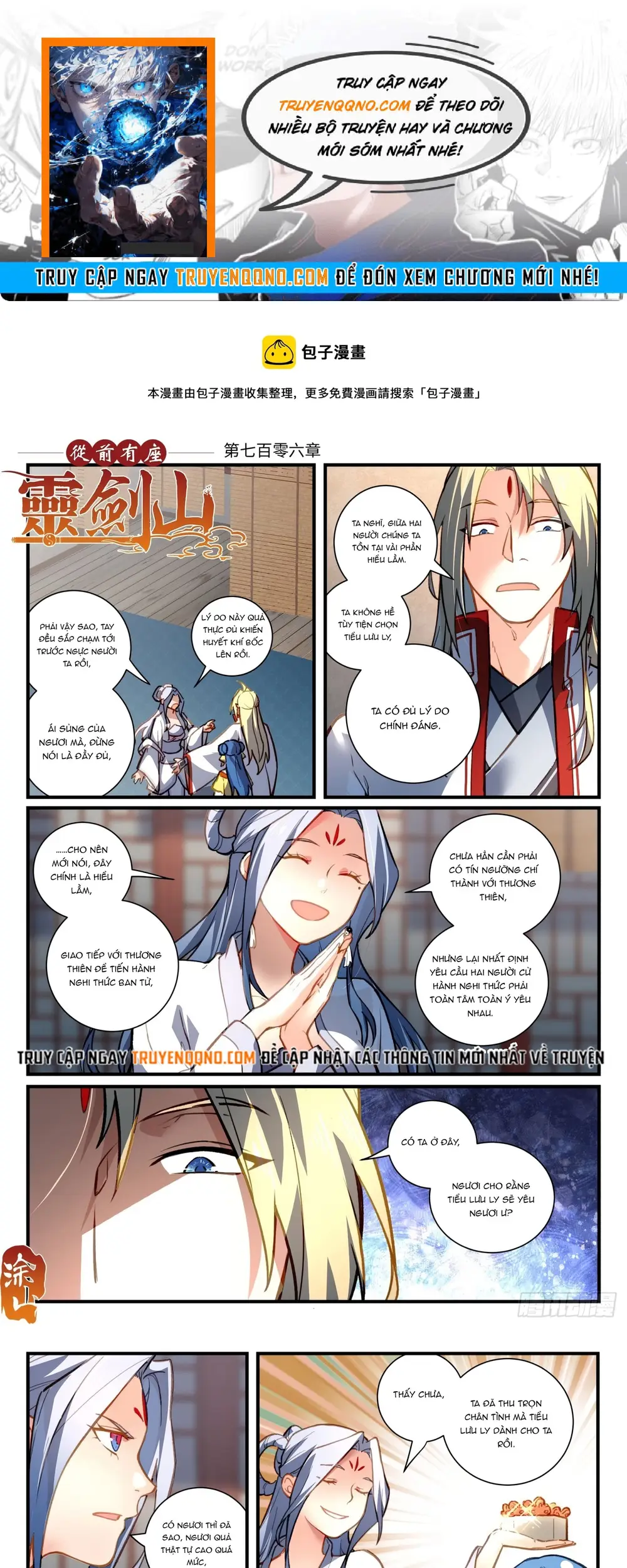 Tung Tiền Hữu Tọa Linh Kiếm Sơn Chap 706 - Next Chap 705