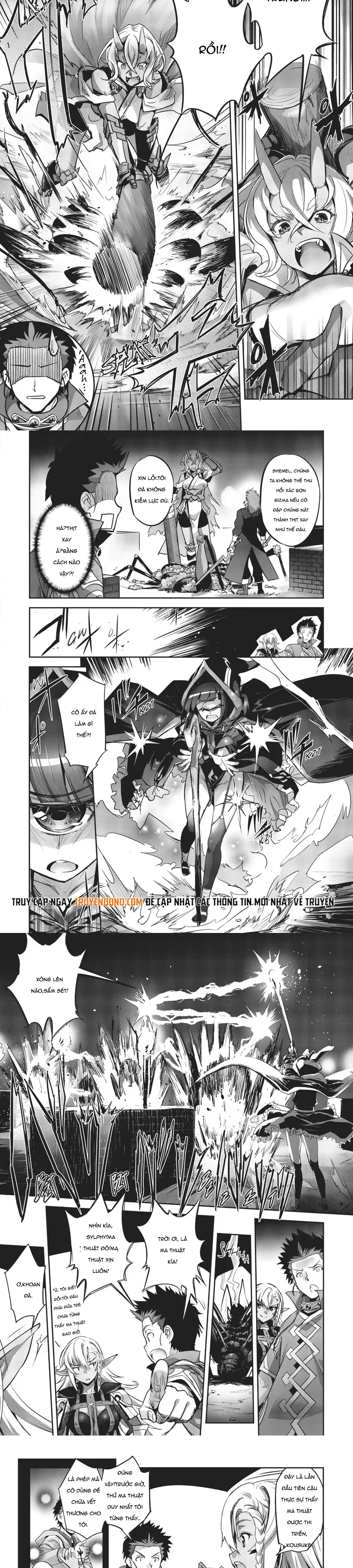 Bậc thầy sinh tồn được triệu hồi sang dị giới Chap 17 - Next Chap 16