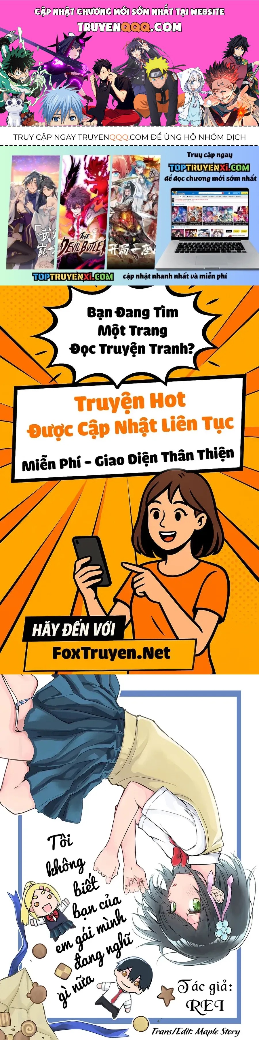 Imouto no Tomodachi ga Nani Kangae Teru no ka Wakaranai Chap 21 - Next Chap 20