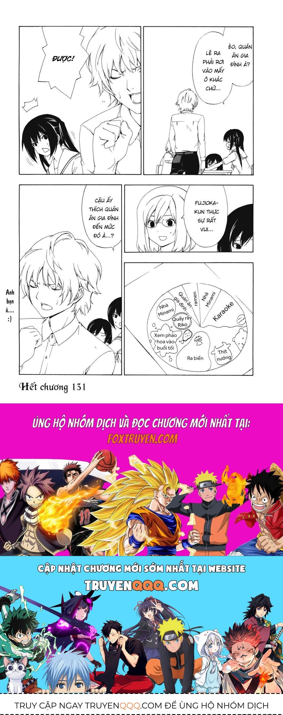 Minami-ke Chap 131 - Next Chap 130