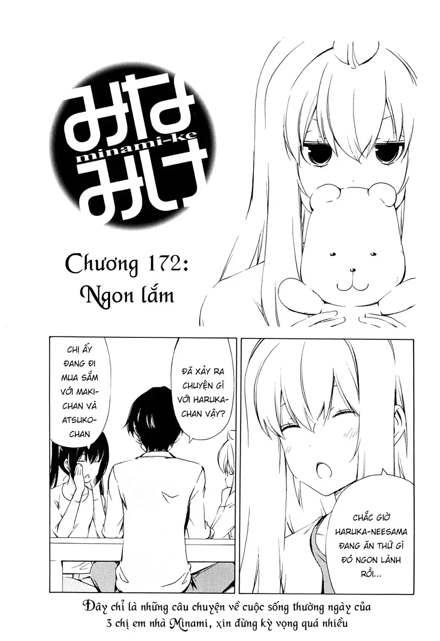 Minami-ke Chap 172 - Next Chap 171