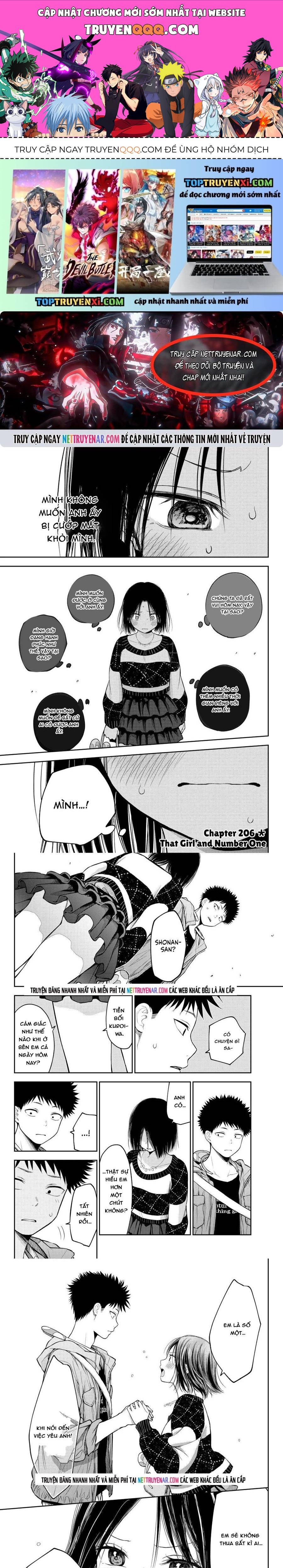 Kuroiwa Medaka Ni Watashi No Kawaii Ga Tsuujinai Chap 206 - Next Chap 205