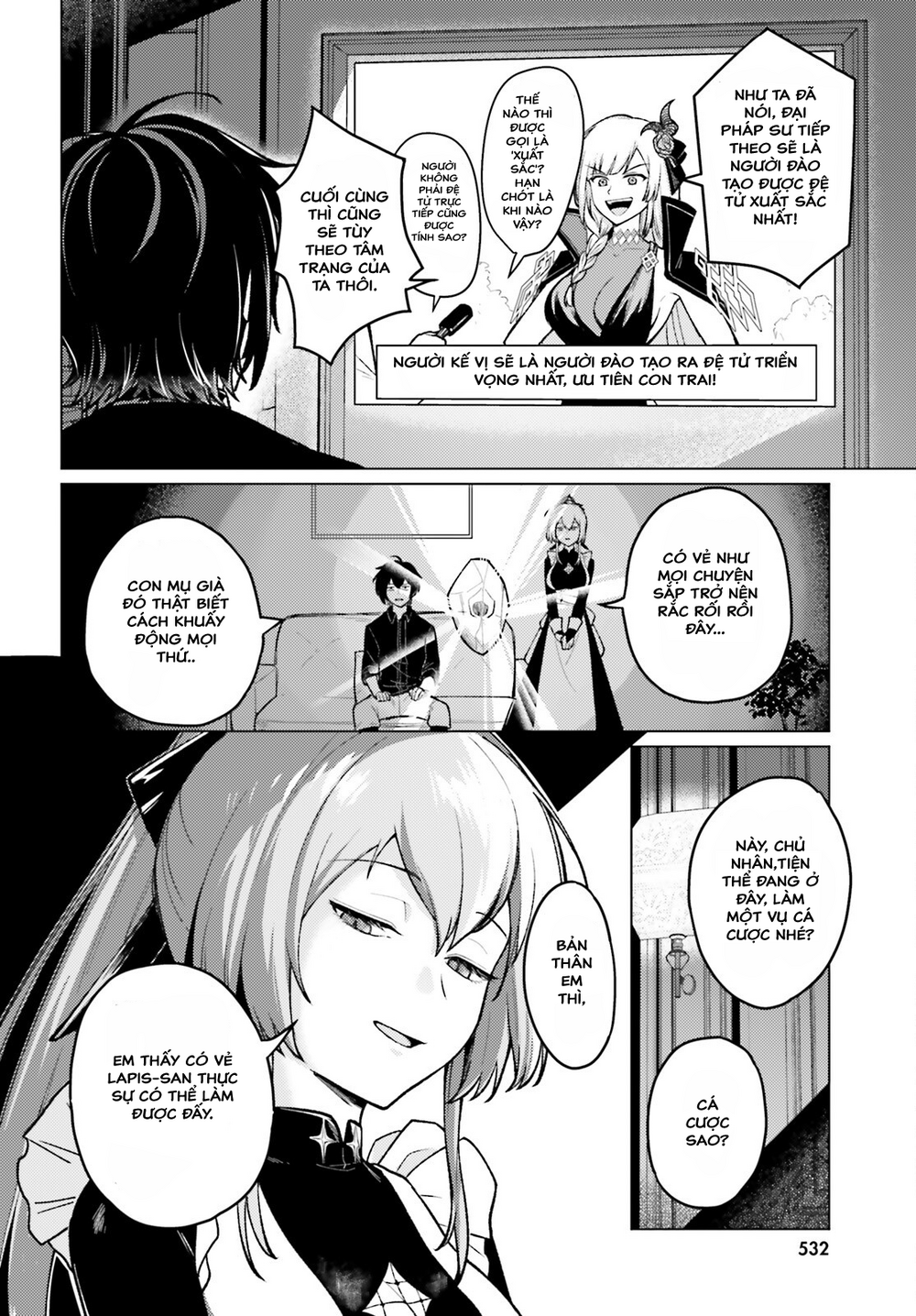 Habatake Majutsu Sekai No Shitei Tachi! Chap 2 - Next Chap 1