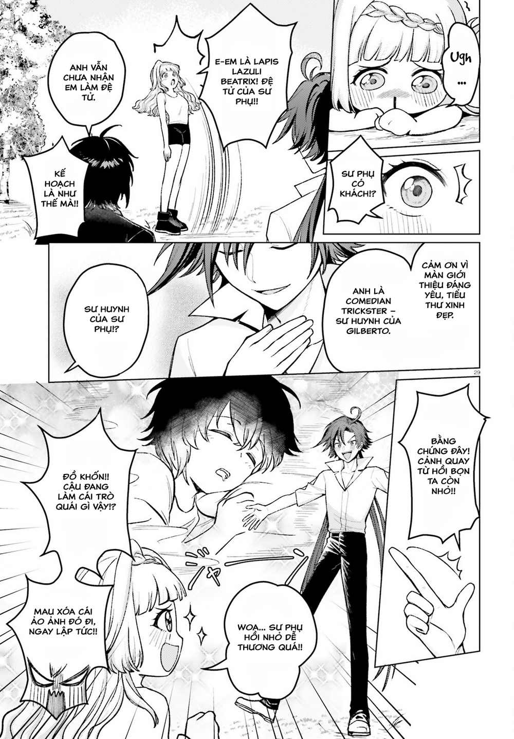 Habatake Majutsu Sekai No Shitei Tachi! Chap 2 - Next Chap 1