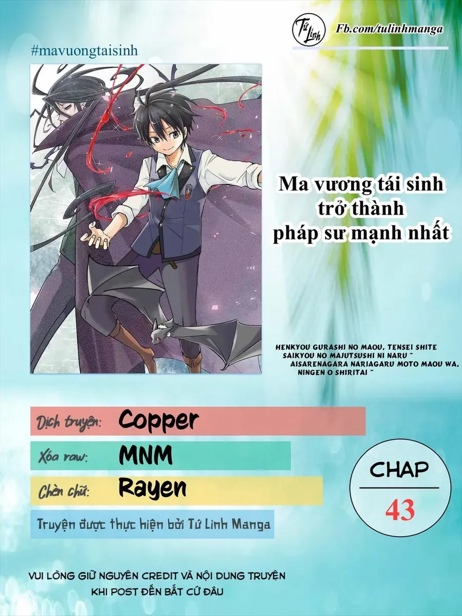 Ma vương tái sinh trở thành pháp sư mạnh nhất Chap 43 - Next Chap 42