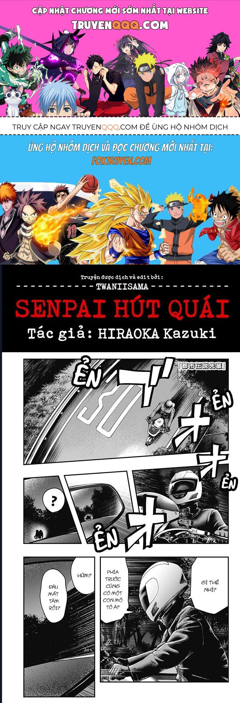 Senpai Hút Quái Chap 4 - Next Chap 3
