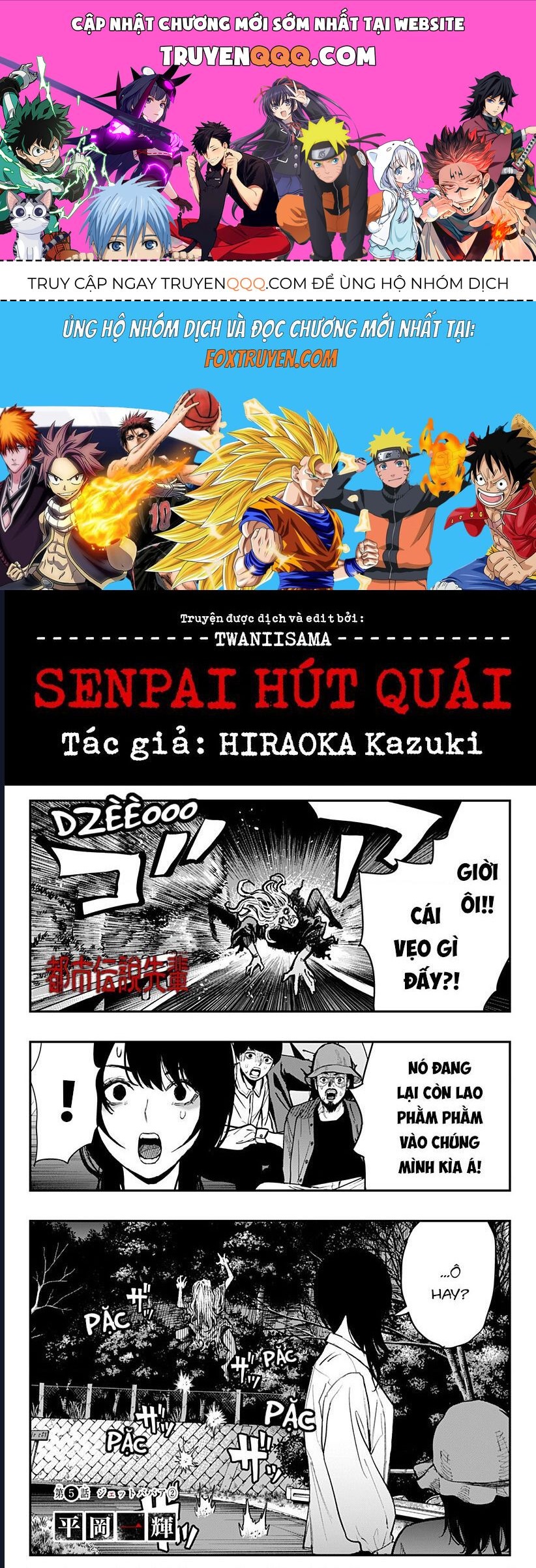 Senpai Hút Quái Chap 5 - Next Chap 4