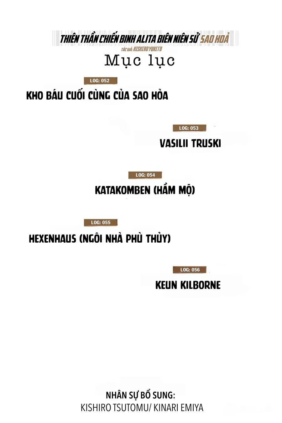 Thiên Thần Chiến Binh Alita: Biên Niên Sử Sao Hoả Chap 52.1 - Next Chap 51.2