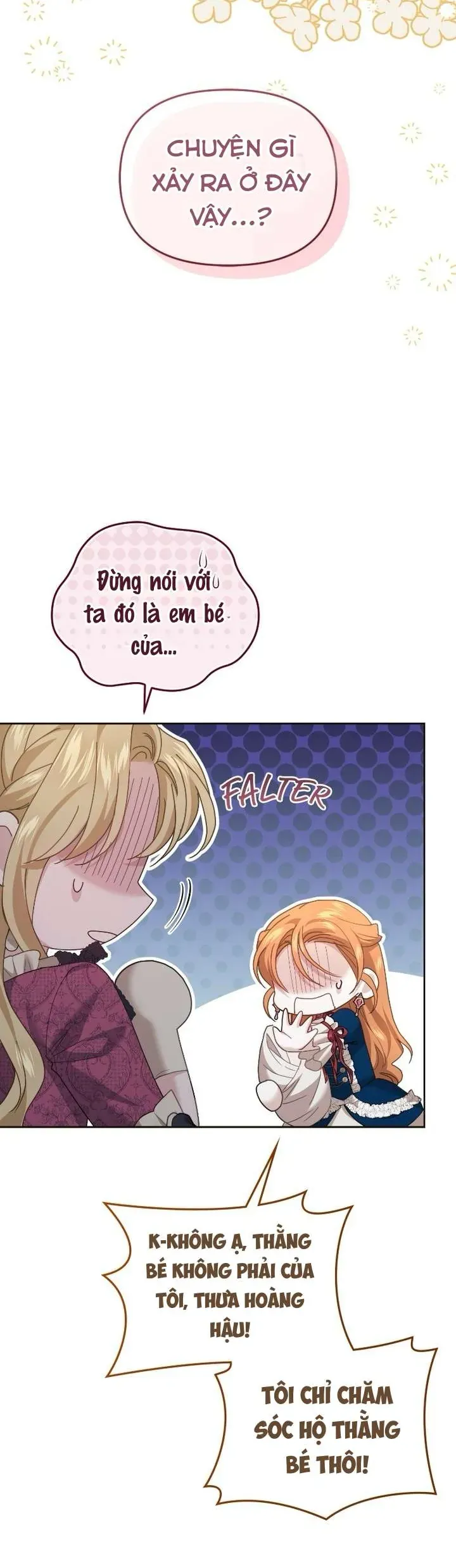 Tuy Là Hoàng Hậu Thay Thế Nhưng Tôi Lại Đánh Mất Đêm Đầu Tiên Chap 54 - Next Chap 53