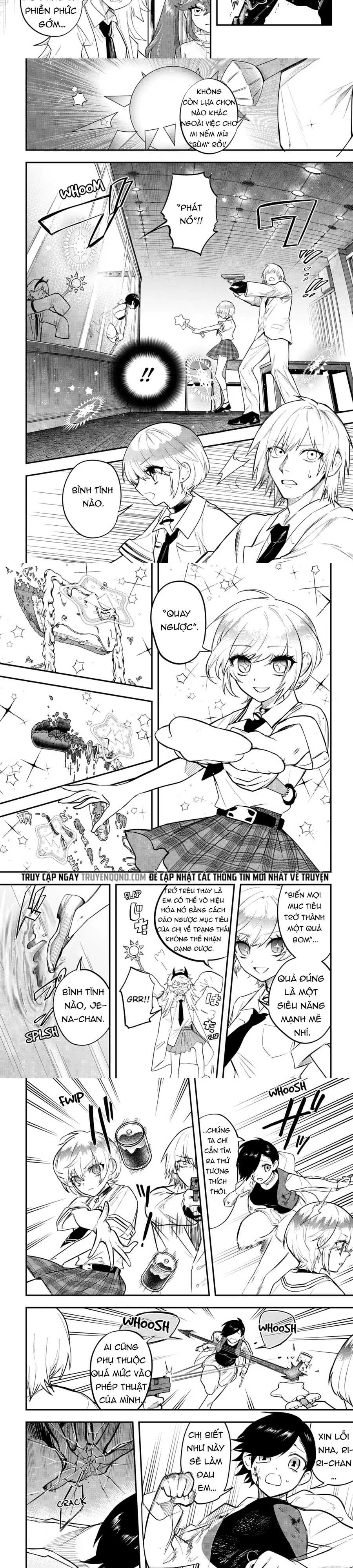 Thiếu Nữ Ma Pháp Và Cuộc Chiến Chất Cấm Chap 19 - Next Chap 18