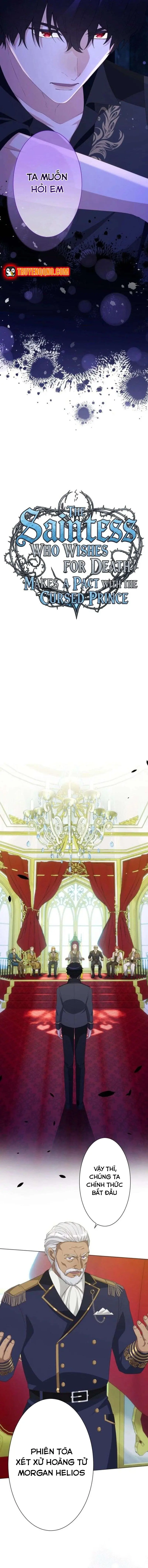 Thánh Nữ Mong Ước Cái Chết Với Hoàng Tử Bị Quyền Rủa Chap 38 - Next Chap 37