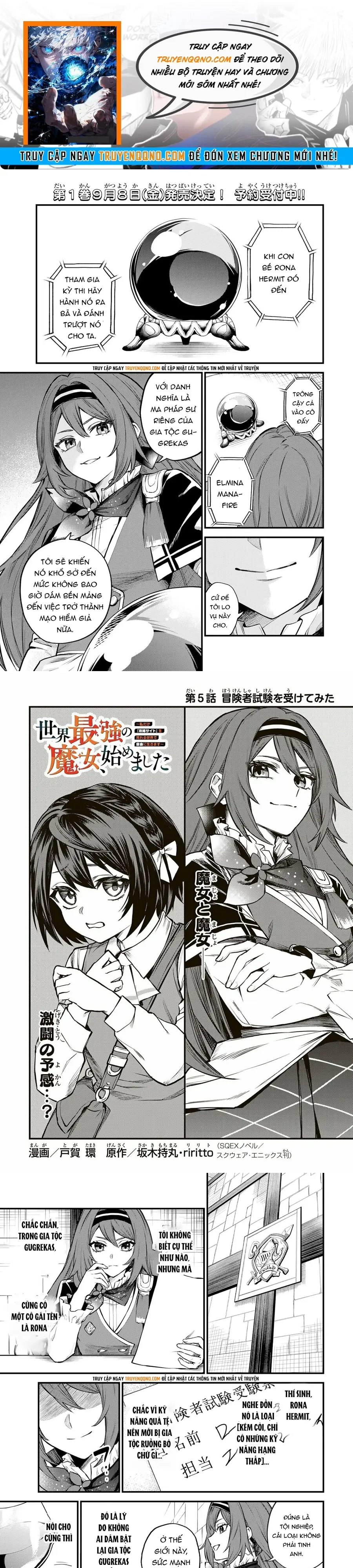 Sekai Saikyou No Majo, Hajimemashita - Watashidake Chap 5 - Next Chap 4