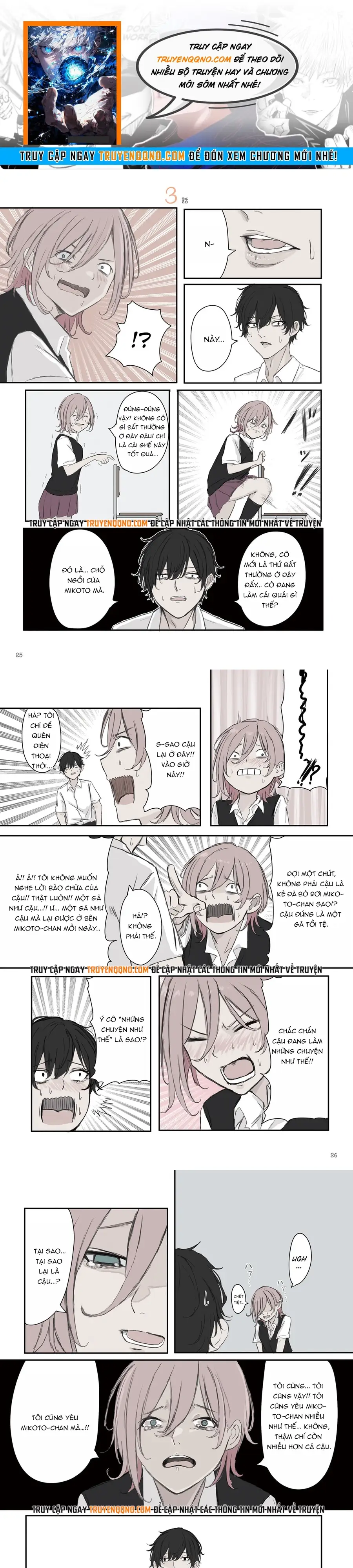 Tình Yêu Ngạt Thở Của Mikoto-Chan Chap 33 - Next Chap 32