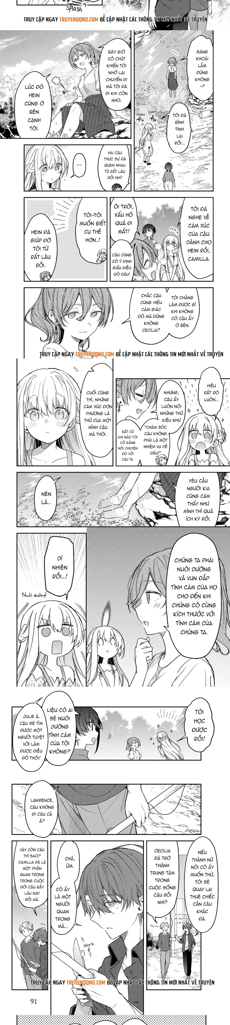 Nữ Thánh Ceclilia Và Mục-Sư Lawrence Chap 77 - Next Chap 76