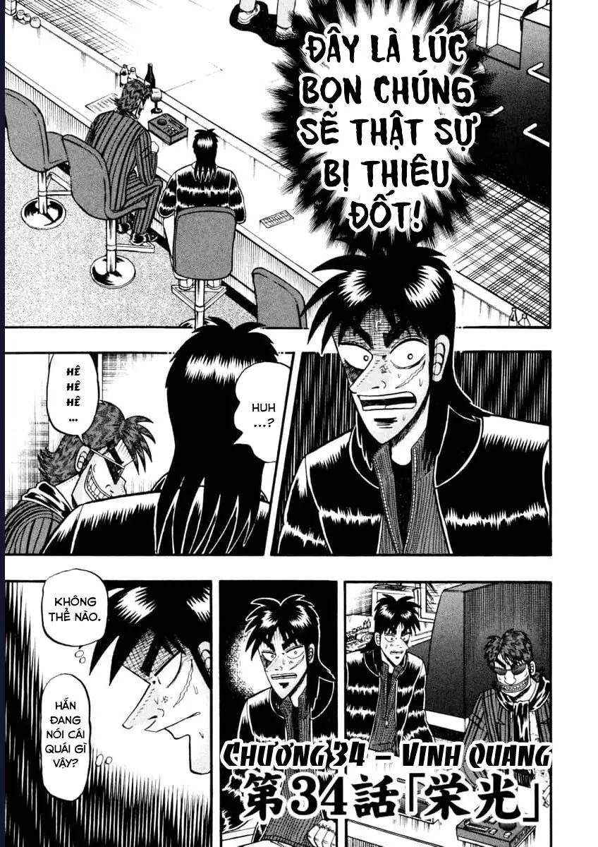 Tobaku Datenroku Kaiji: Kazuya-Hen Chap 34 - Next Chap 33