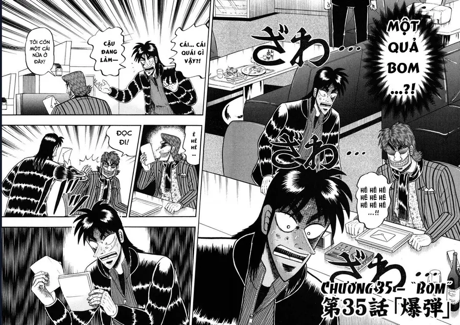 Tobaku Datenroku Kaiji: Kazuya-Hen Chap 35 - Next Chap 34