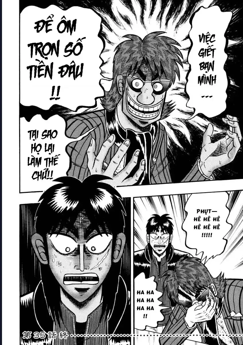 Tobaku Datenroku Kaiji: Kazuya-Hen Chap 35 - Next Chap 34