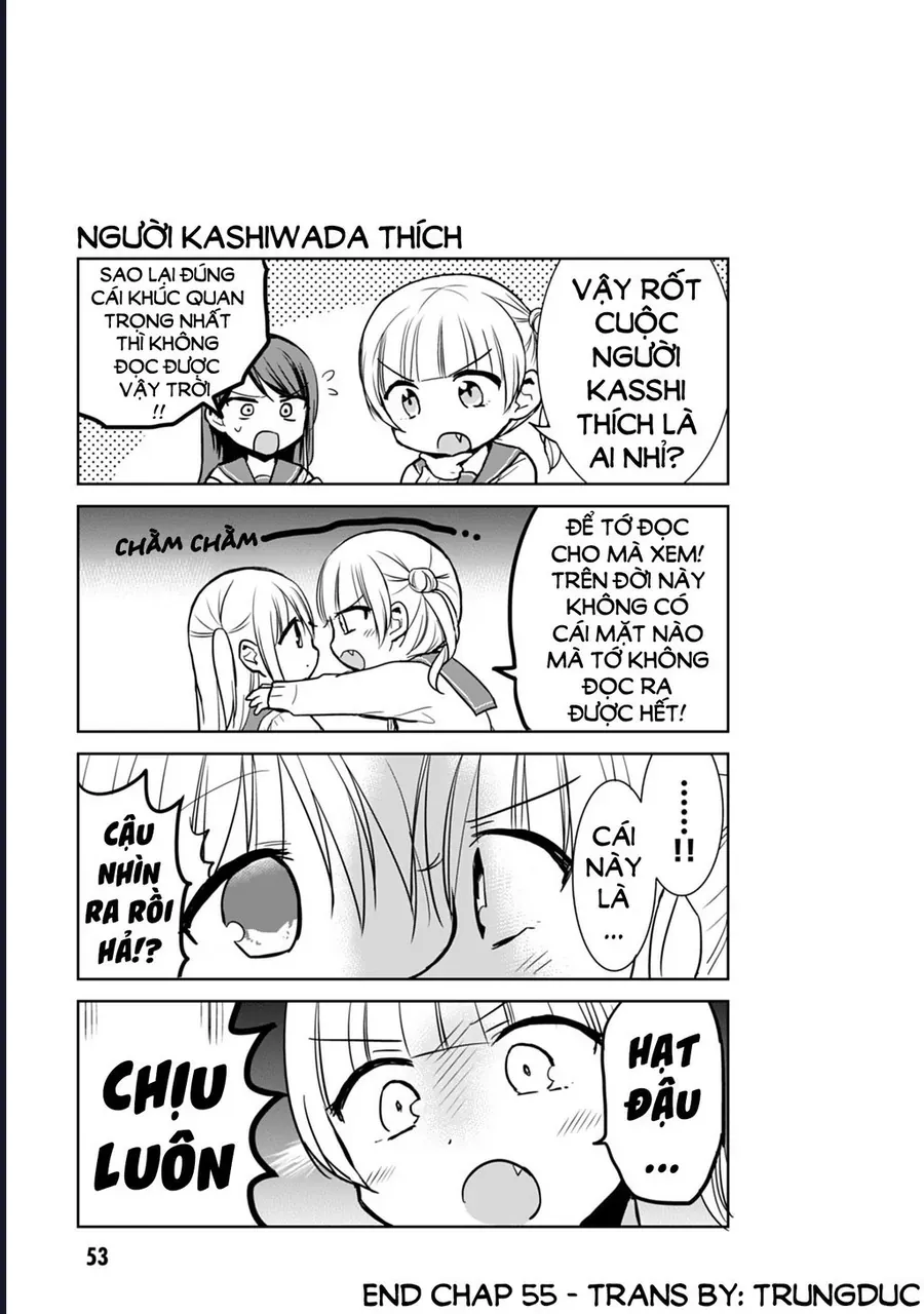 Kao Ni Denai Kashiwada-San To Kao Ni Deru Oota-Kun Chap 55 - Next Chap 54