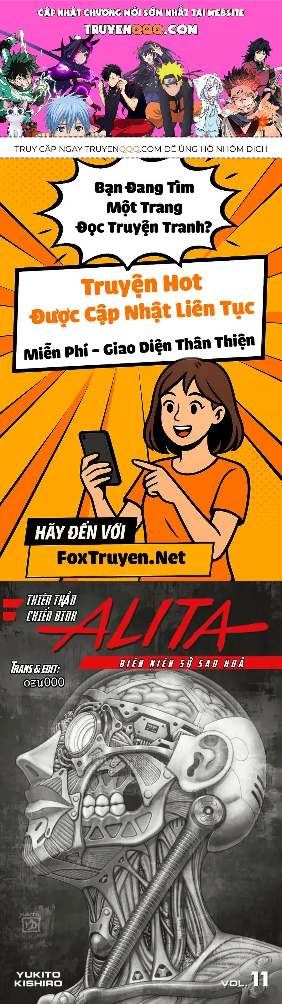 Thiên Thần Chiến Binh Alita: Biên Niên Sử Sao Hoả Chap 53.2 - Next Chap 53.1