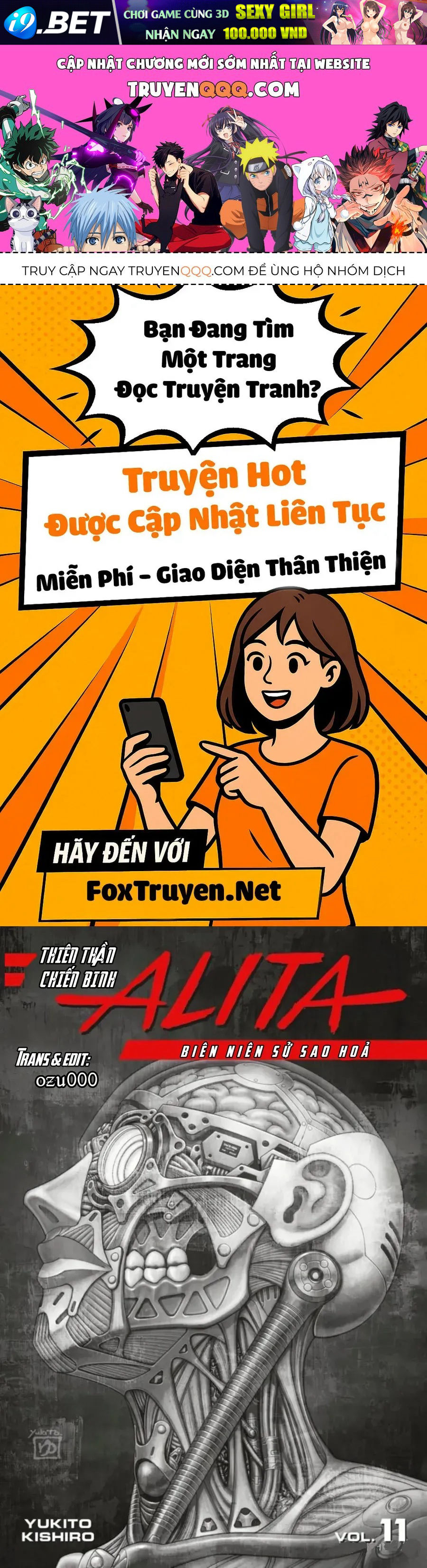 Thiên Thần Chiến Binh Alita: Biên Niên Sử Sao Hoả Chap 54.1 - Next Chap 53.2