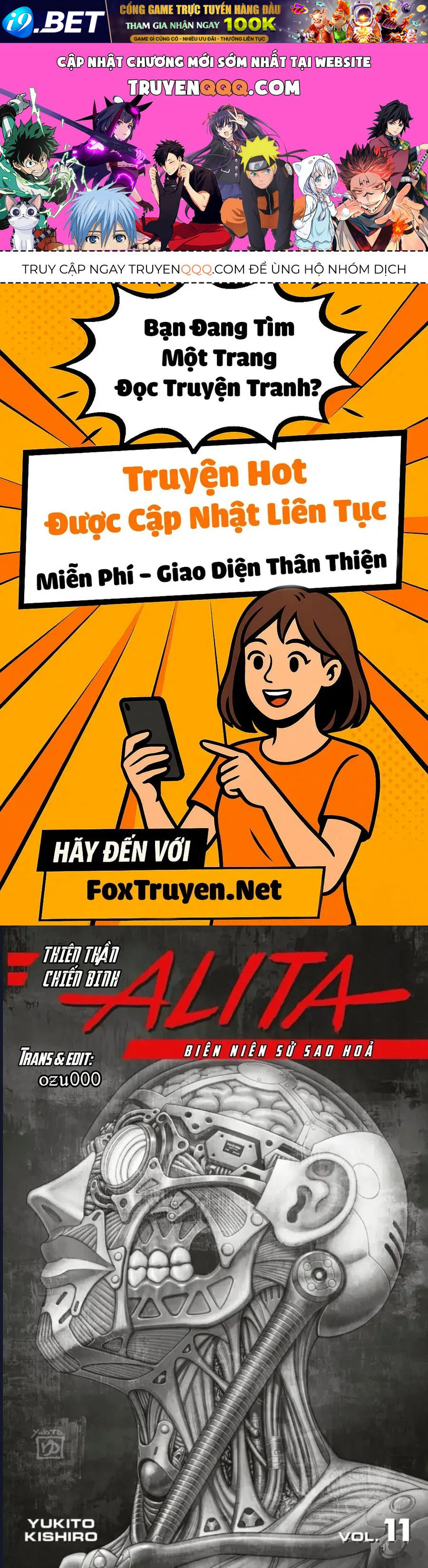 Thiên Thần Chiến Binh Alita: Biên Niên Sử Sao Hoả Chap 541 - Next Chap 54.1