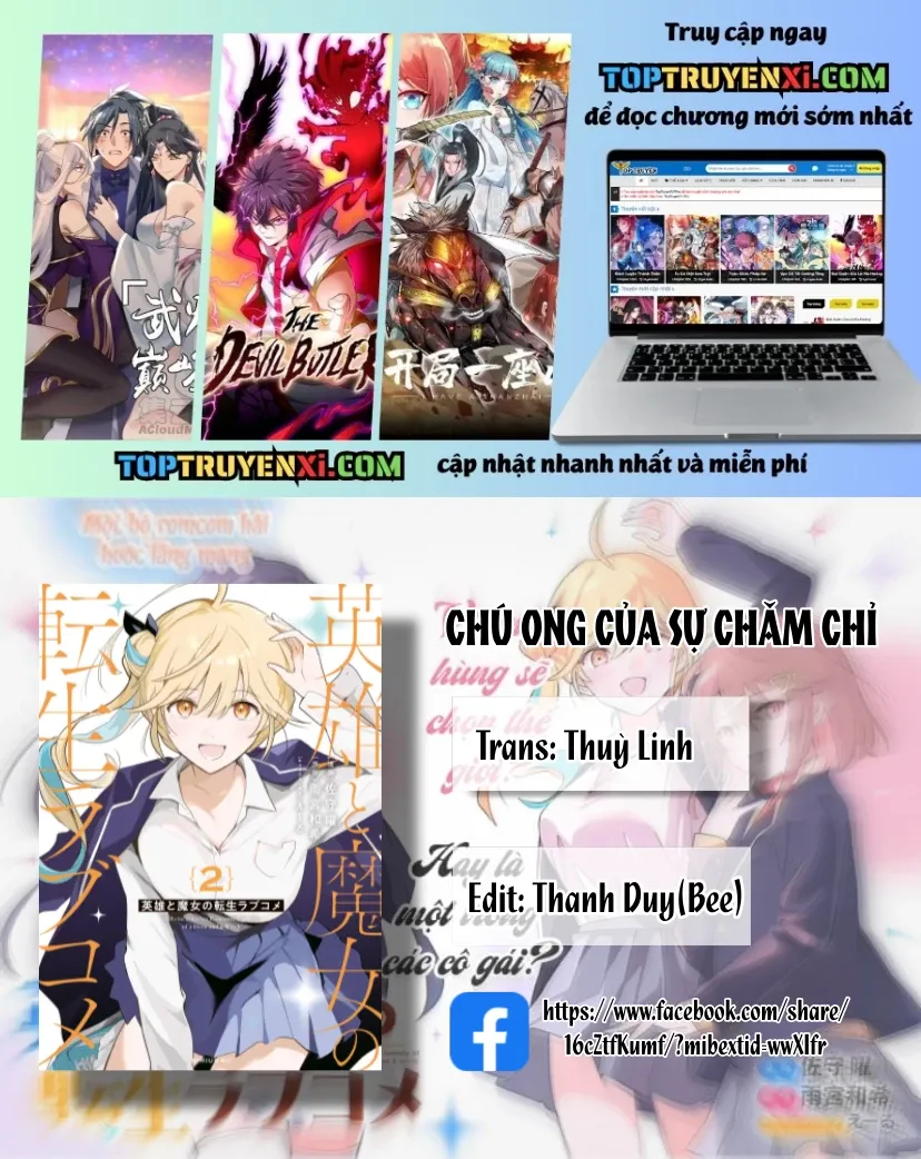 Chuyện Tình Chuyển Sinh Hài Hước Của Anh Hùng Và Phù Thuỷ Chap 34 - Next Chap 33