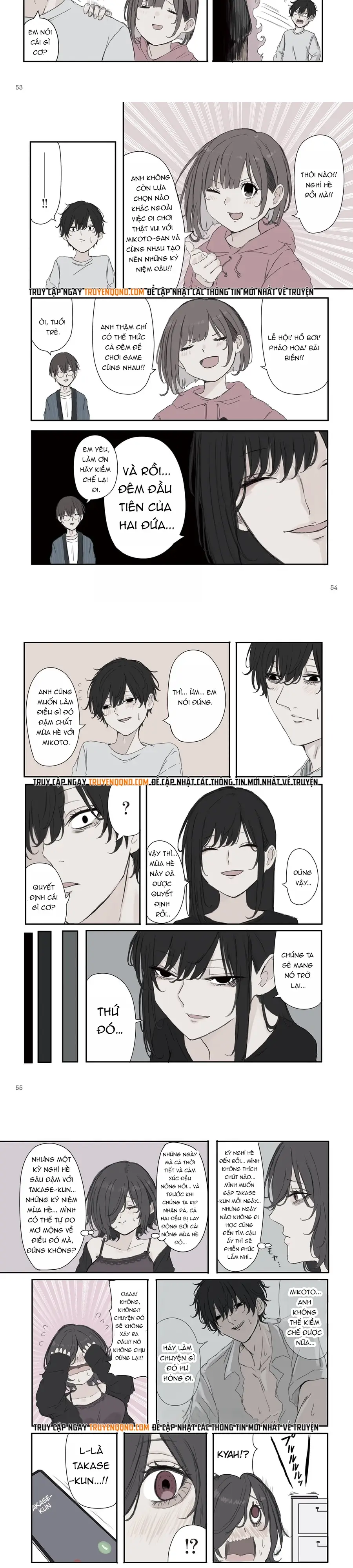 Tình Yêu Ngạt Thở Của Mikoto-Chan Chap 36 - Next Chap 35