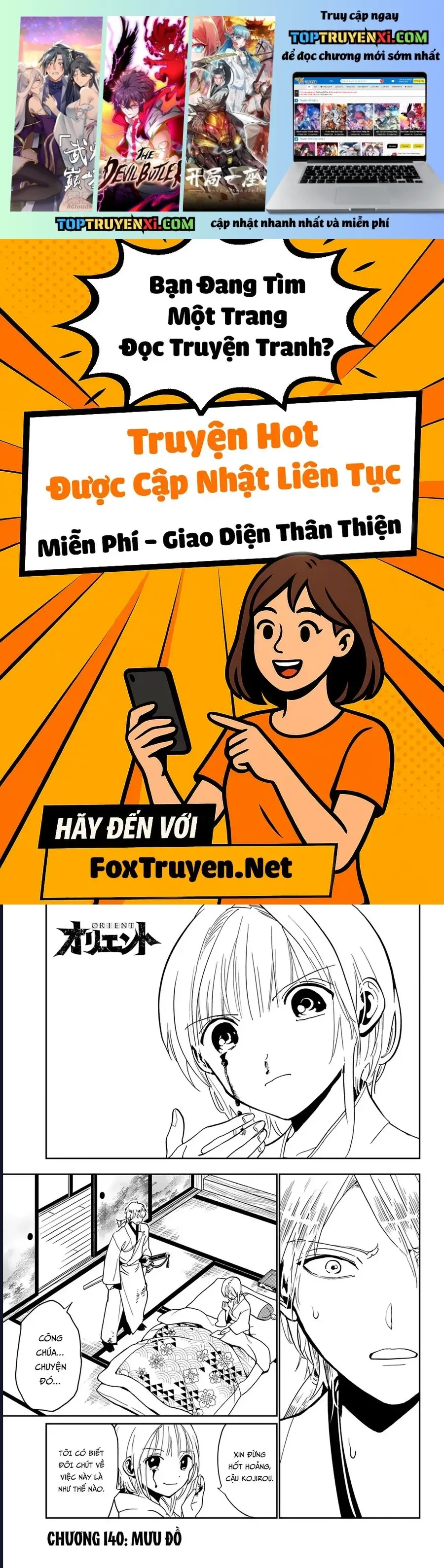 Orient Chap 140 - Next Chap 139