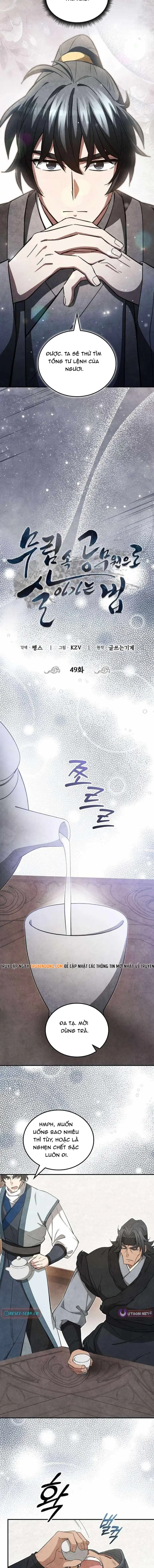 Làm Công Chức Trong Giới Võ Lâm Chap 49 - Next Chap 48