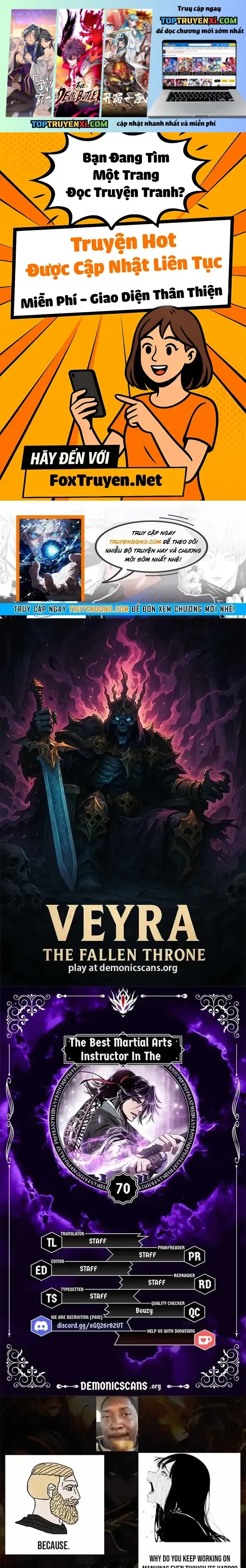 Thiên Hạ Đệ Nhất Võ Sư Chap 70 - Next Chap 69