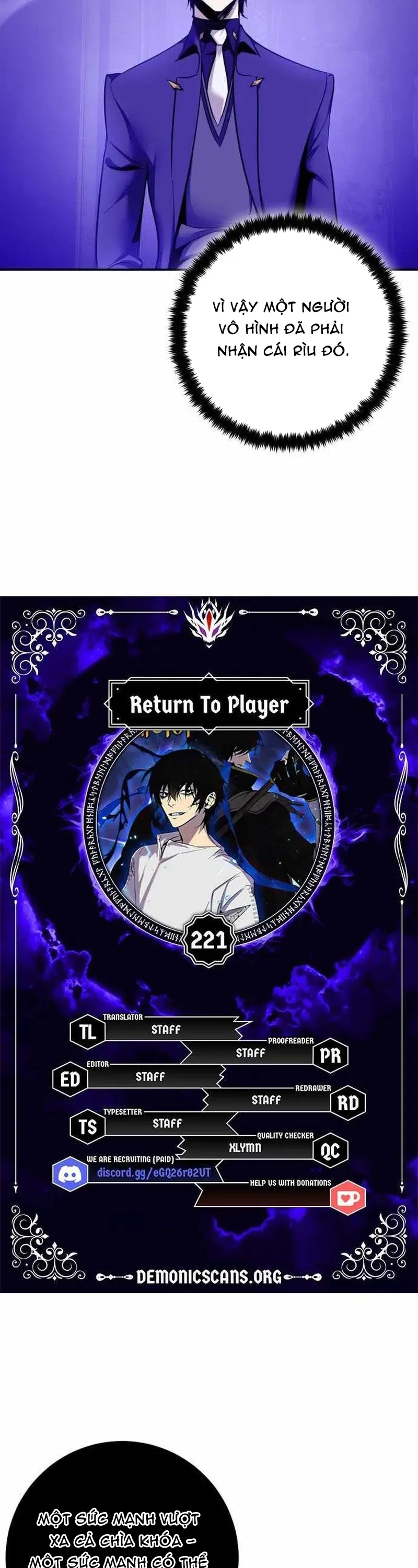 Trở Lại Thành Người Chơi Chap 221 - Next Chap 220