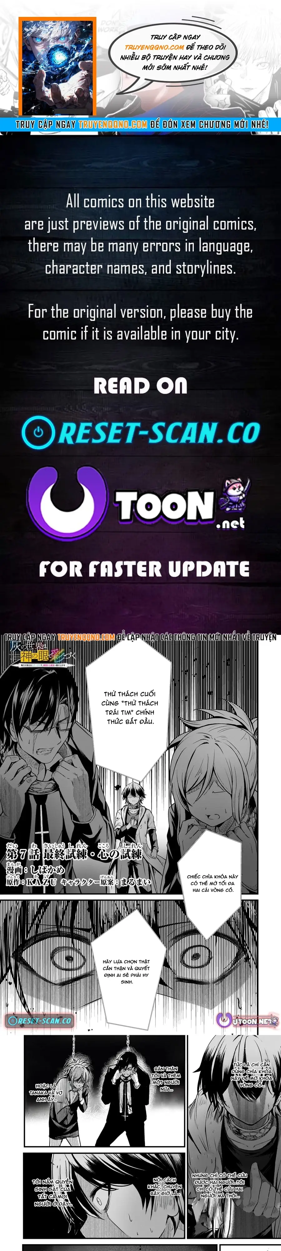 Trang 1 - Chỉ Mình Tôi Thấy Trạng Thái: Hành Trình Từ Kẻ Yếu Đến Vị Thần Mạnh Nhất