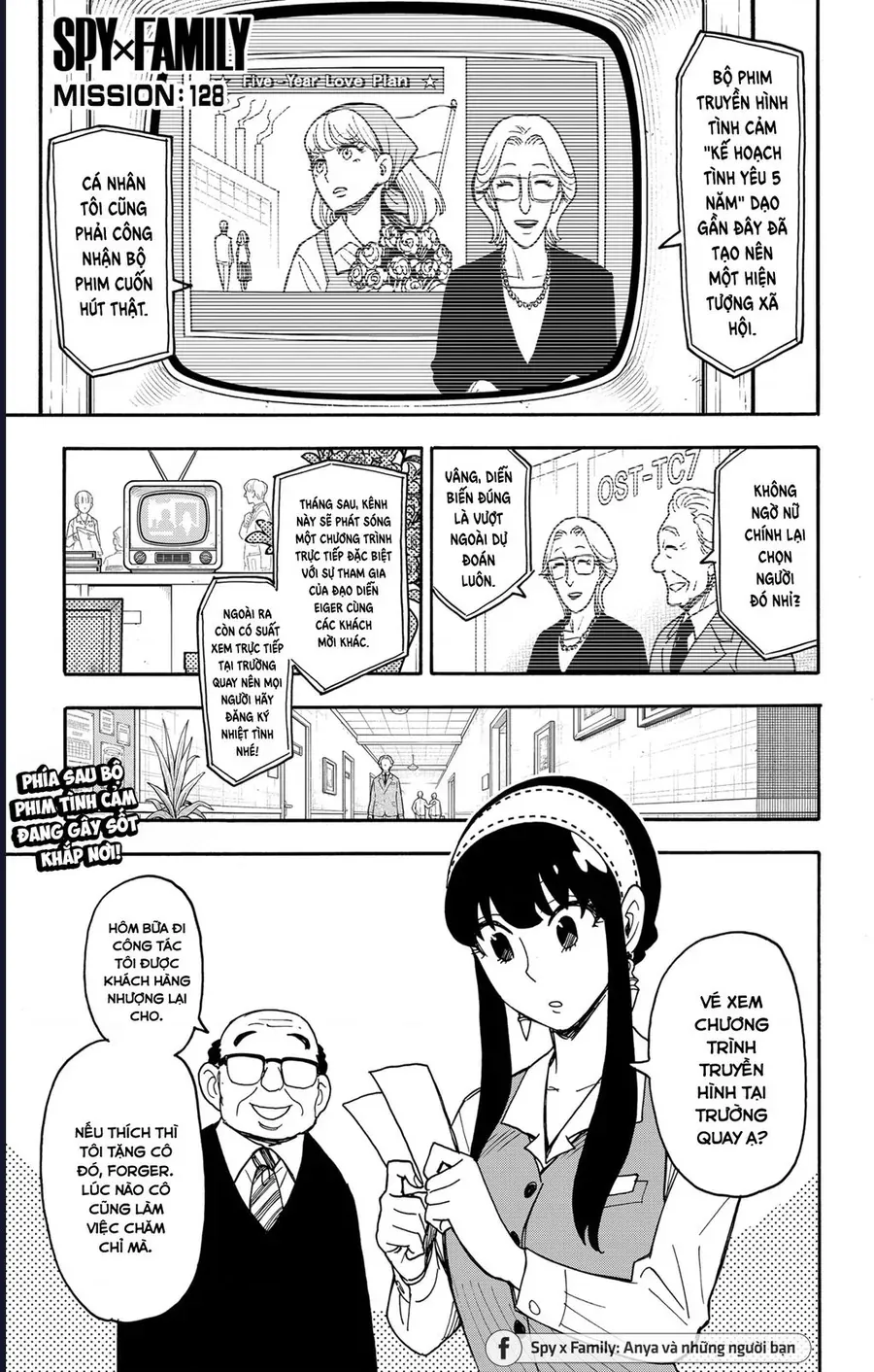 Gia Đình Điệp Viên Chap 128 - Next Chap 127.5