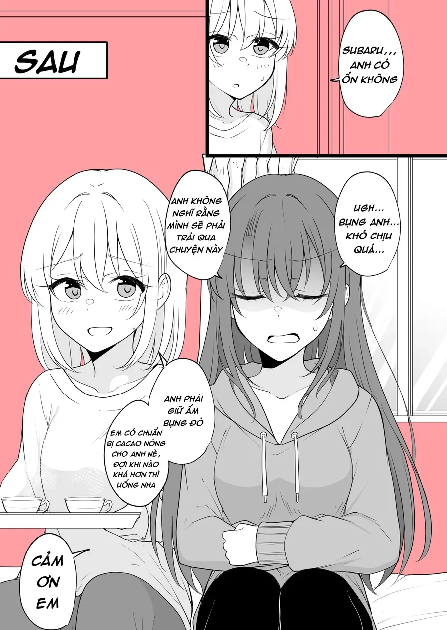 Trang 4 - Cuộc Sống Thường Ngày Của Một Cặp Đôi Mà Người Bạn Trai Bị Biến Thành Con Gái