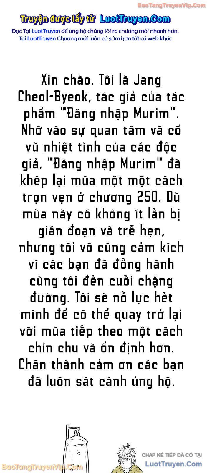 Đăng nhập Murim Chap 250 - Next Chap 249