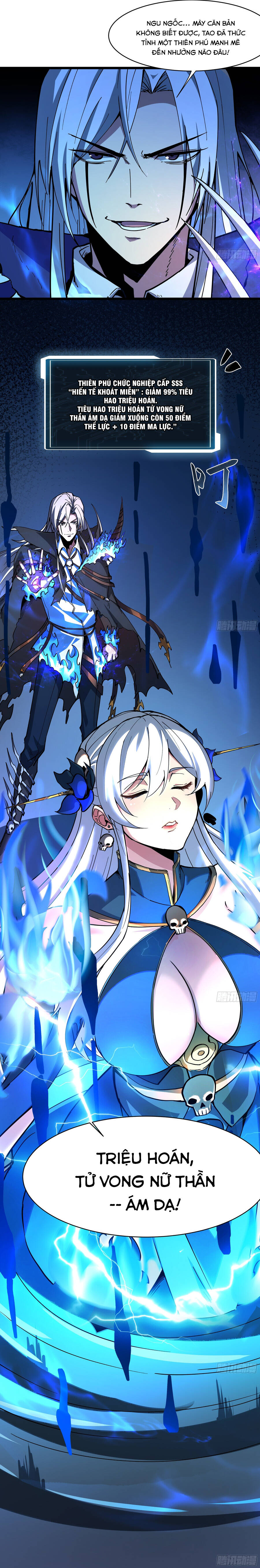 Toàn Dân Chuyển Chức: Mở Màn Triệu Hoán Tử Vong Nữ Thần Chap 1