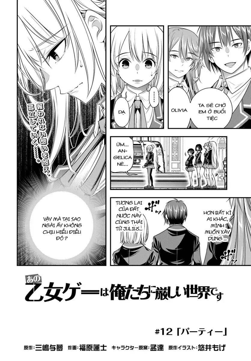 Ano Otome Game wa Oretachi ni Kibishii Sekai desu Chap 12 - Next Chap 11