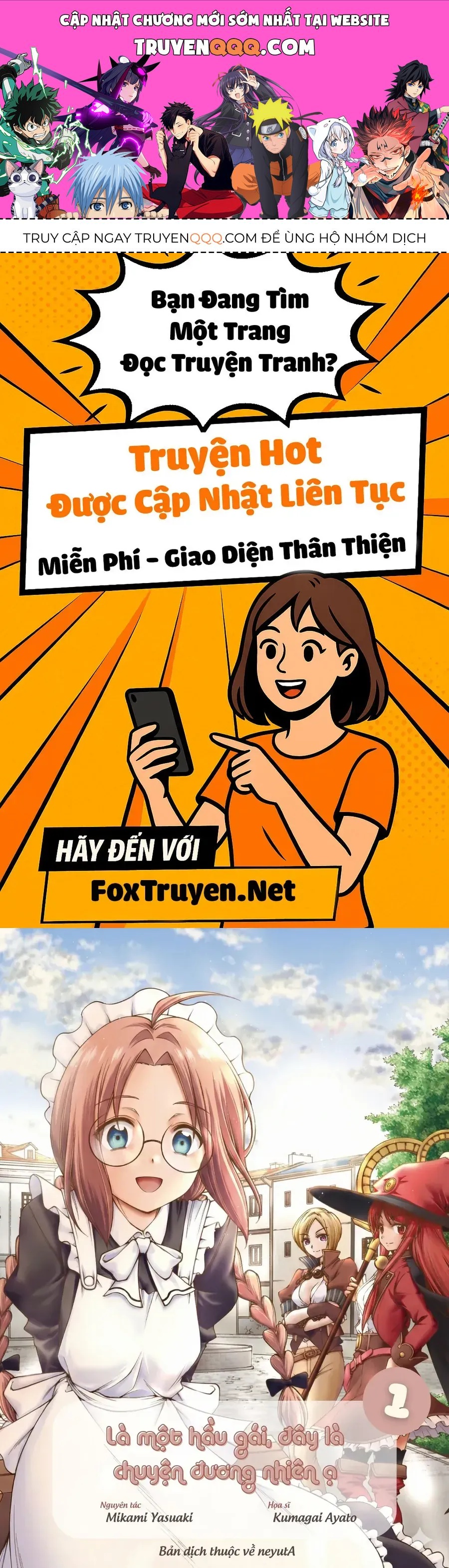 Là Một Hầu Gái, Đây Là Chuyện Đương Nhiên Ạ.