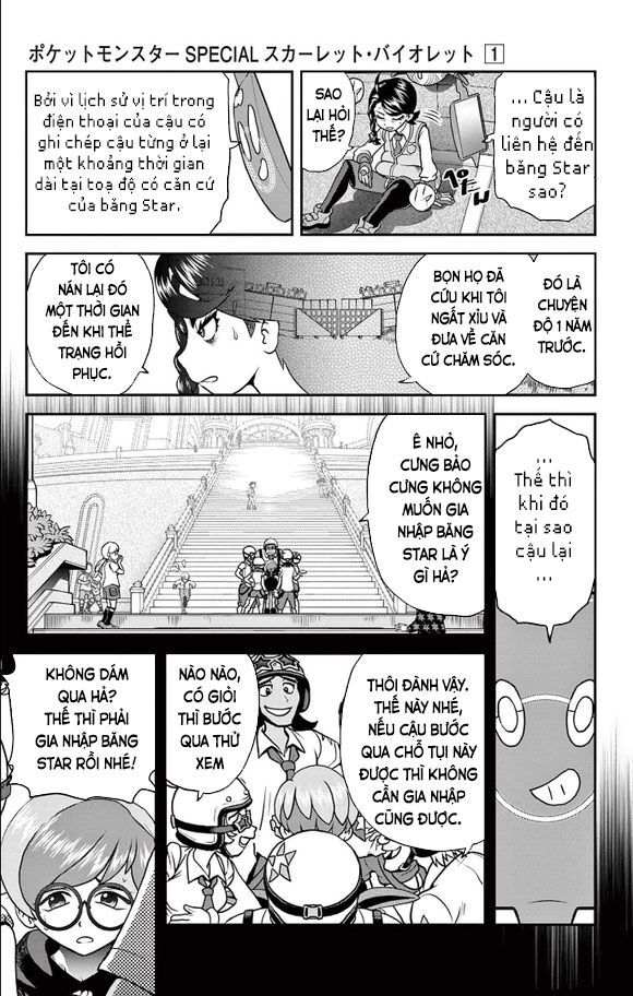 Pokémon Special Scarlet &amp; Violet Chương 6 - Trang 8