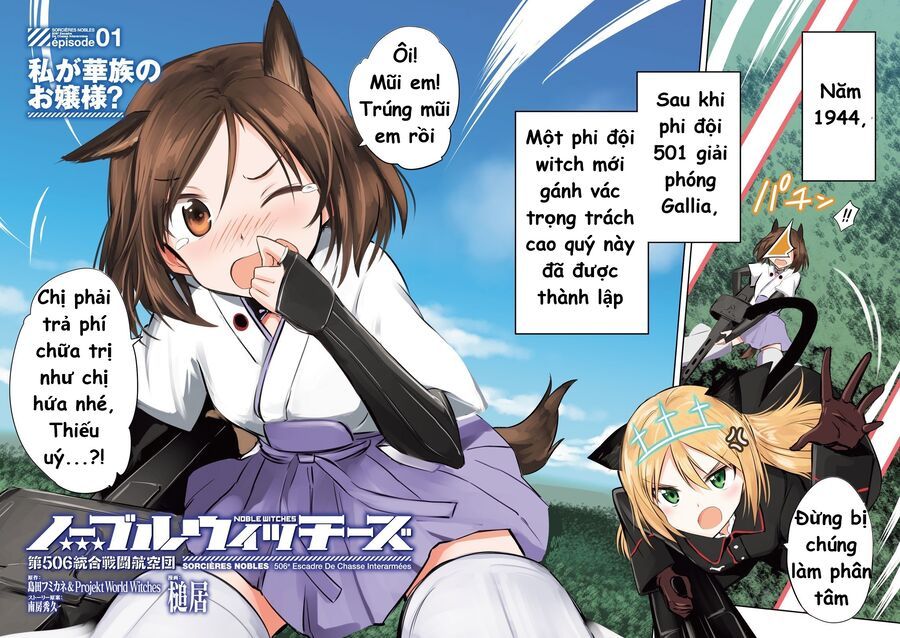 Noble Witches - 506Th Joint Fighter Wing Chap 1