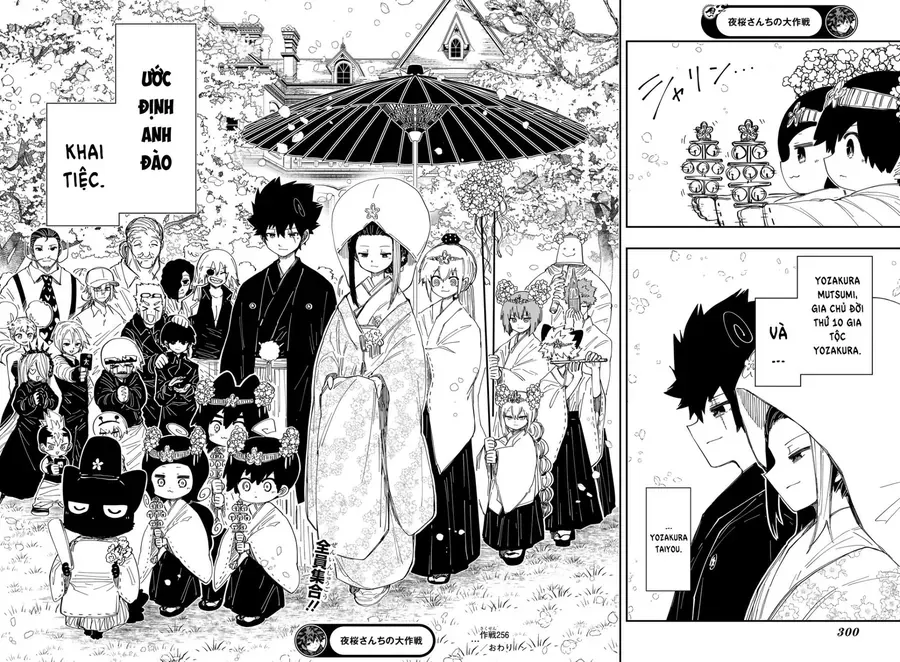 Gia Tộc Điệp Viên Yozakura Chap 256 - Next Chap 255