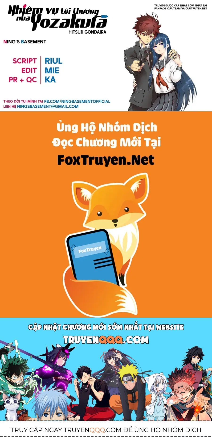 Gia Tộc Điệp Viên Yozakura Chap 256 - Next Chap 255