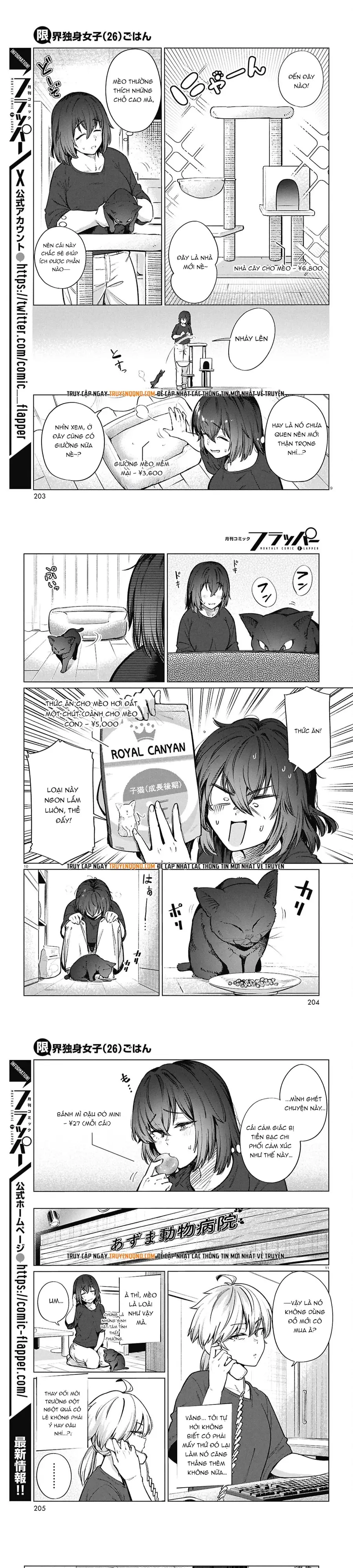 Bữa ăn đạm bạc của bà chị (26) độc thân Chap 25 - Next Chap 24