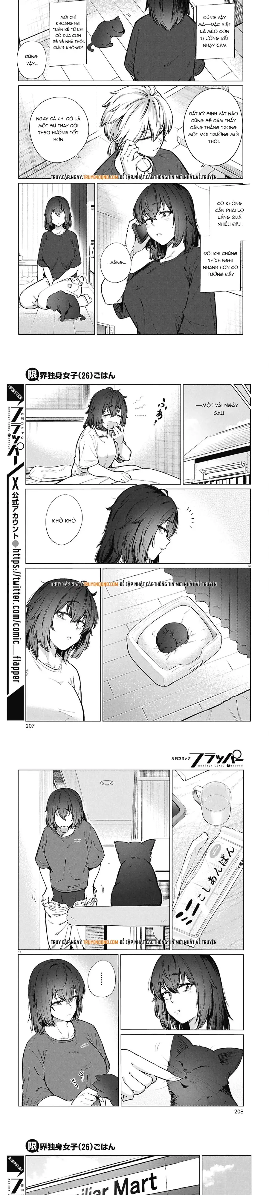 Bữa ăn đạm bạc của bà chị (26) độc thân Chap 25 - Next Chap 24