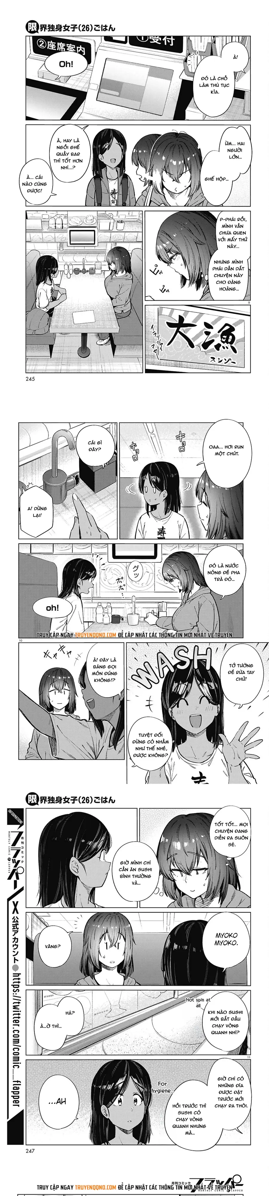 Bữa ăn đạm bạc của bà chị (26) độc thân Chap 26 - Next Chap 25